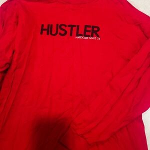 Hustler Hollywood Red T-Shirt nwot